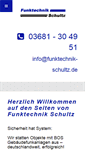 Mobile Screenshot of funktechnik-schultz.de